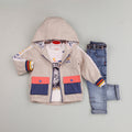 Racer Rain Boys 4-Piece Casual Set - Vest, Tee, Jeans & Belt