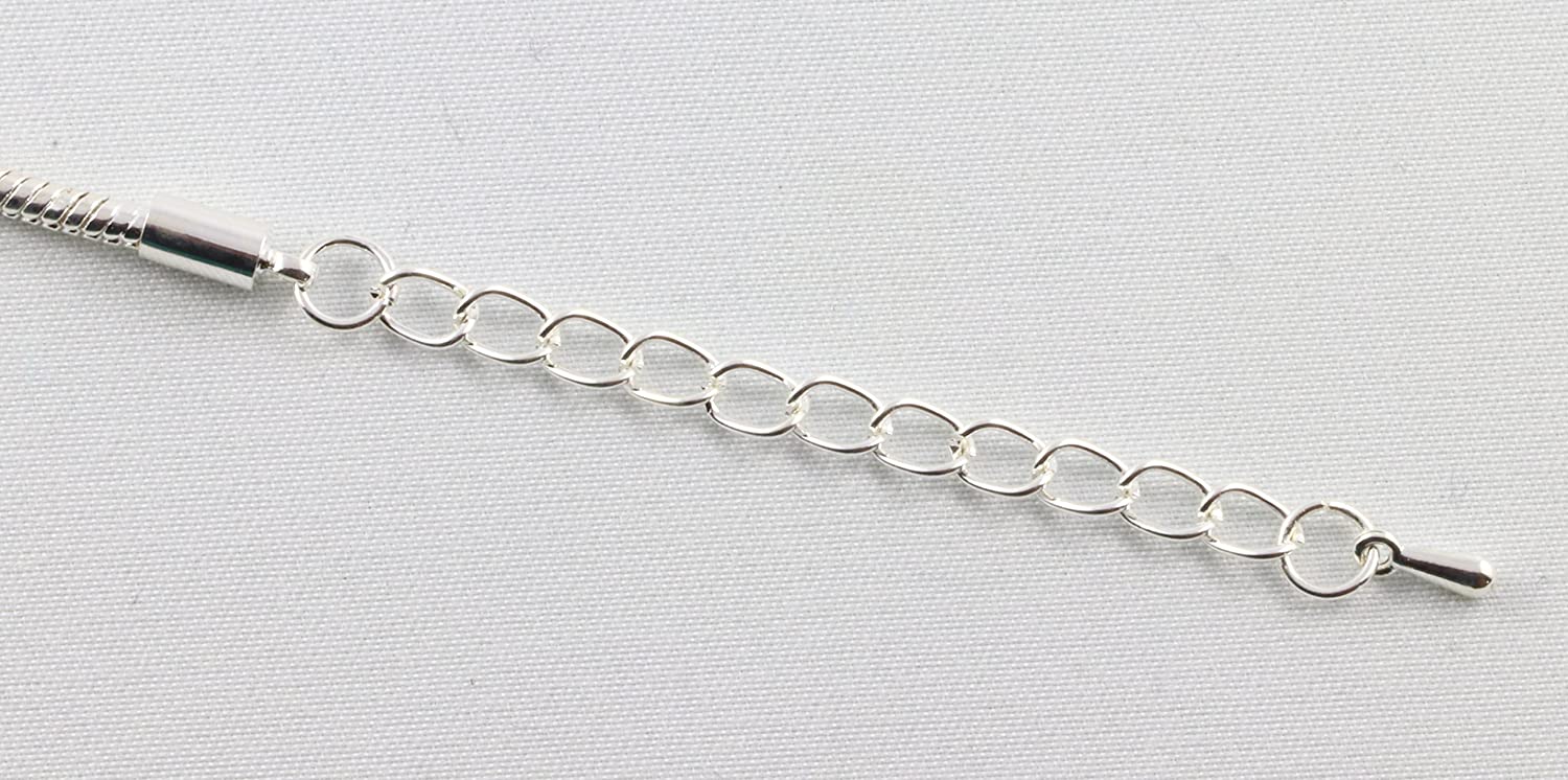 Extra Large Dragonfly Charm Bracelet - Silver Plated