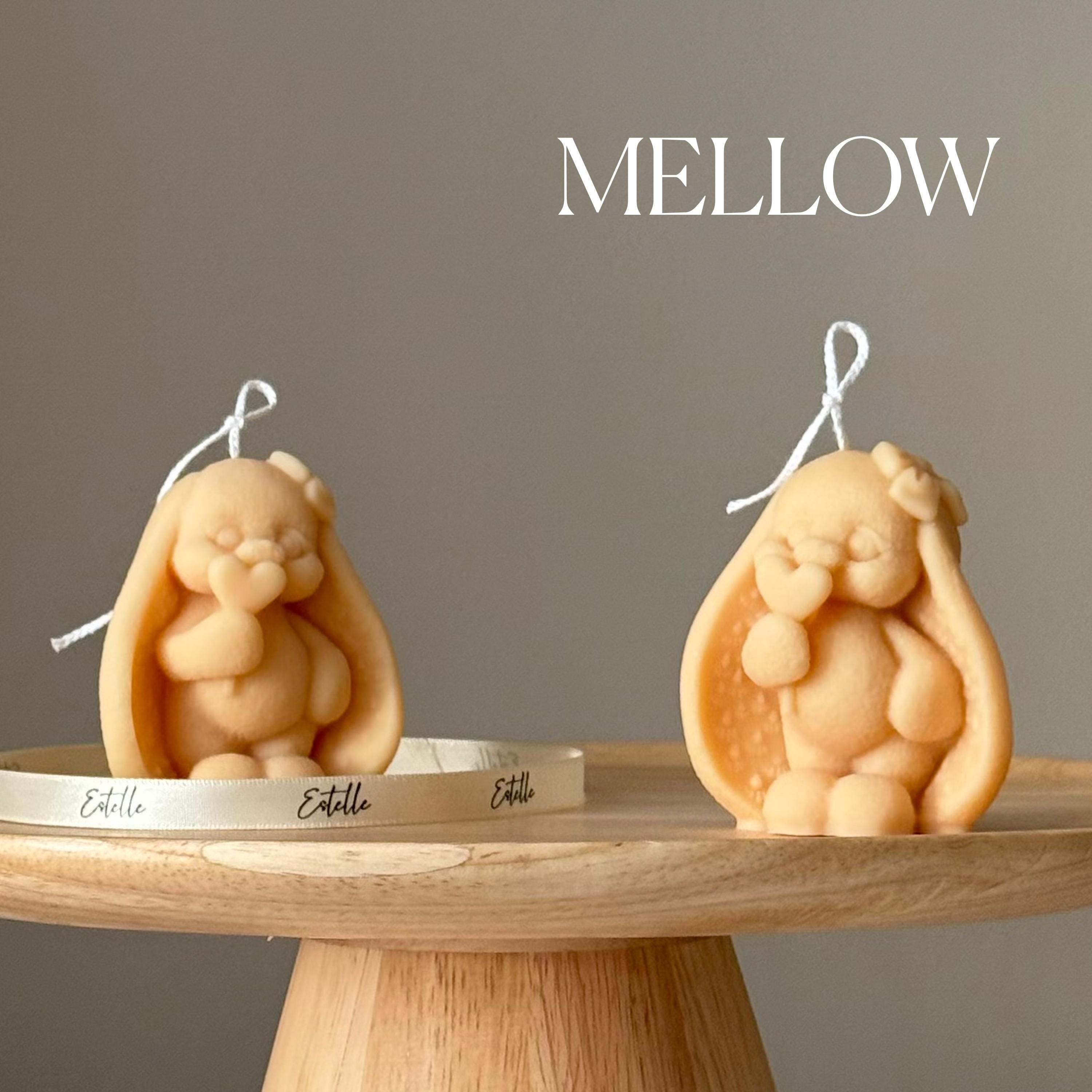 Tiny Bunny Soy Candle - Handmade Easter Decor