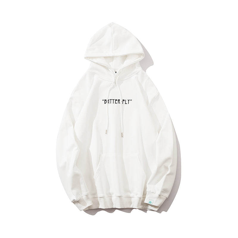 Butterfly Graphic Hoodie - Hip Hop Streetwear