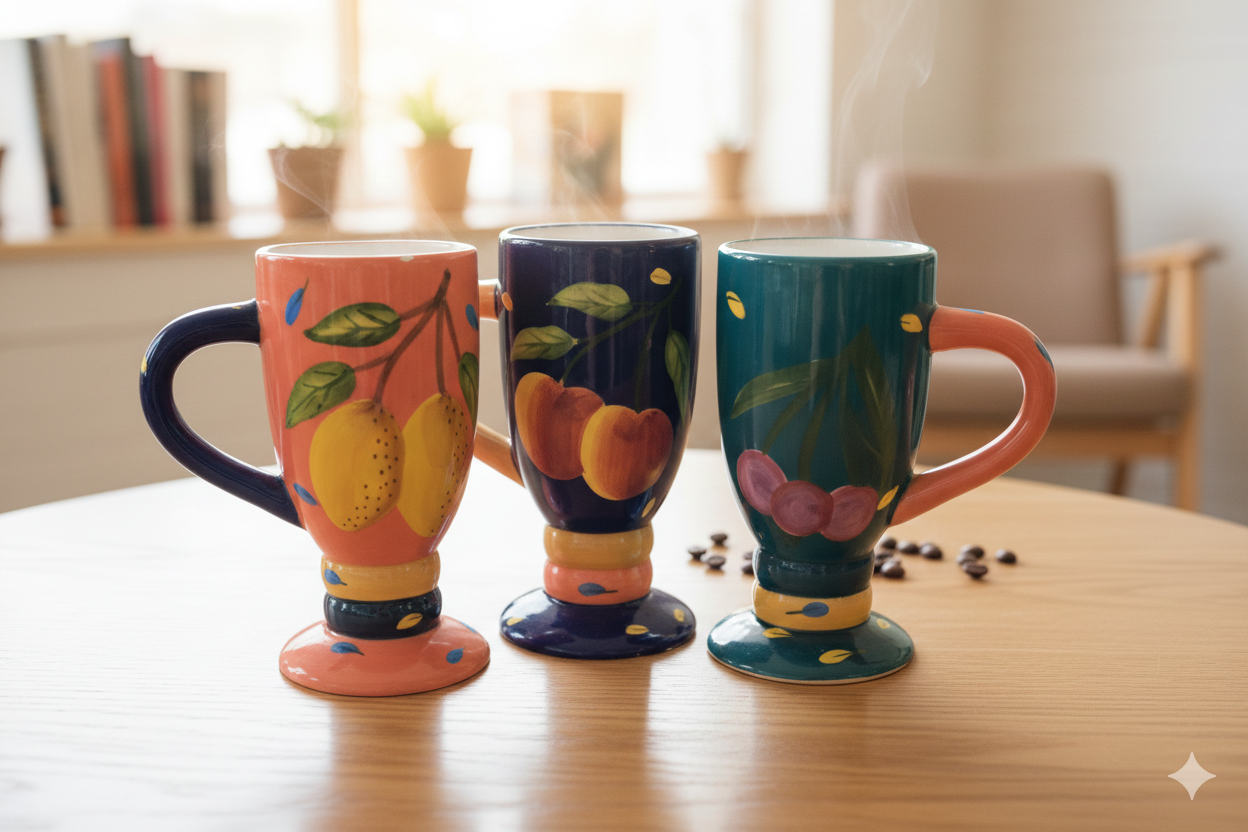 Vintage Bela Casa Ceramic mugs